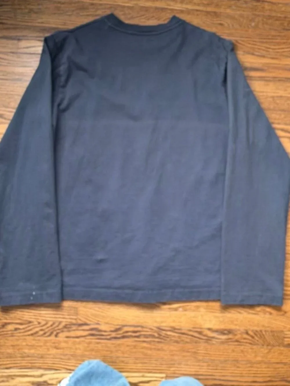 Acne Studios Spiral Graphic Crewneck Sweatshirt Navy S